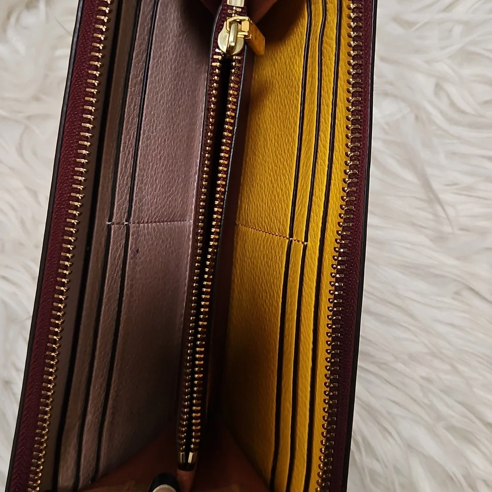 Tory Burch Two Tone Leather Wallet
